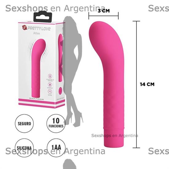 Vibrador de punto G con 10 modos de vibracion